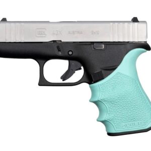 Hogue HandAll Beavertail Grip Sleeve Glock 43X 48 – Aqua