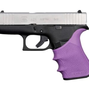 Hogue HandAll Beavertail Grip Sleeve Glock 43X 48 – Purple