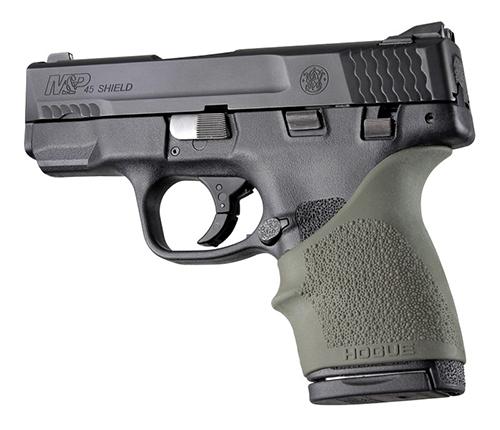 https3A2F2Fmedia.chattanoogashooting.com2Fimages2Fproduct2FHA183012FHA18301 Hogue HandALL Beavertail Grip Sleeve S&W M&P Shield 45 Kahr P9/P40/CW9/CW40- Green