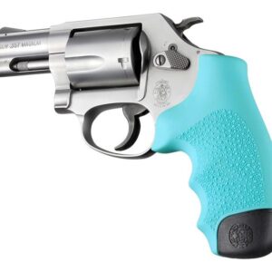 Hogue Rubber Monogrip for S&W J Frame – Aqua