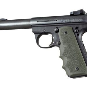 https3A2F2Fmedia.chattanoogashooting.com2Fimages2Fproduct2FHA820812FHA82081 Ruger 22/45 RP Rubber Grip with Finger Grooves OD Green