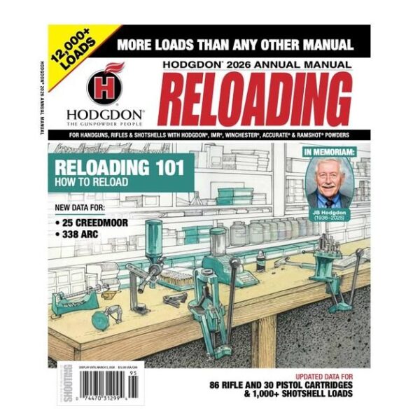 https3A2F2Fmedia.chattanoogashooting.com2Fimages2Fproduct2FHDAM262FHDAM26-2 Hodgdon 2026 Annual Manual