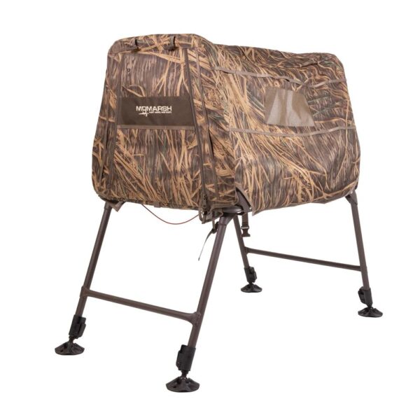 https3A2F2Fmedia.chattanoogashooting.com2Fimages2Fproduct2FHG340142FHG34014-1 MoMarsh Invisilab Dog Blind Mossy Oak Original Shadow Grass