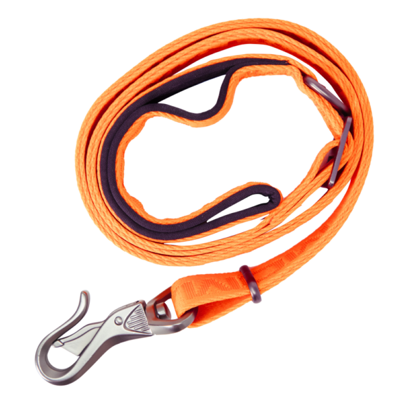 MoMarsh Adjustable Dog Leash 47″-72″ Hunter Orange