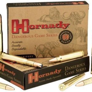 Hornady Dangerous Game Series Rifle Ammunition 9.3x74R 286 gr SP-RP 2360 fps – 20/box