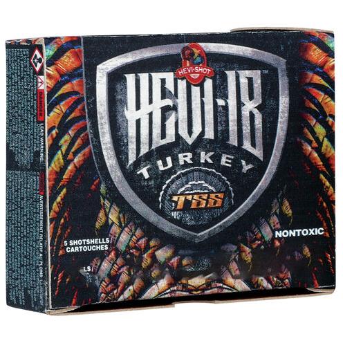 HEVI-Shot HEVI-18 TSS Turkey Shotshells 20ga 2-3/4″ 1-1/4oz 1200 fps #9 5/ct
