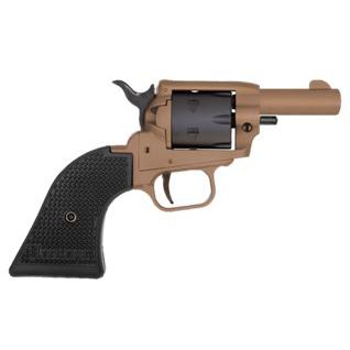 https3A2F2Fmedia.chattanoogashooting.com2Fimages2Fproduct2FHXBK22A22FHXBK22A2 Heritage Barkeep Burnt Bronze Cerakote Handgun 22 LR 6/rd Magazine 2.68″ Barrel Black Polymer Grips