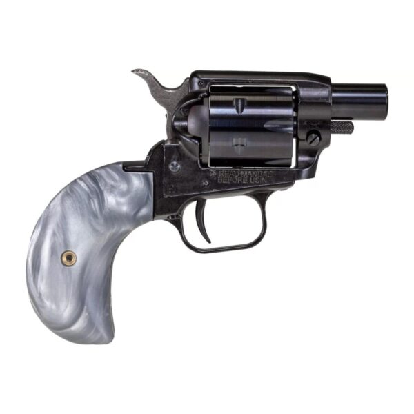 https3A2F2Fmedia.chattanoogashooting.com2Fimages2Fproduct2FHXBK22B1BHGPRL2FBK22B1BHGPRL_1 Heritage Barkeep Boot Gray Pearl Handgun 22 LR 6rd Magazine 1.68″ Barrel Gray