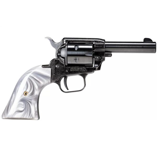 https3A2F2Fmedia.chattanoogashooting.com2Fimages2Fproduct2FHXBK22B3GPRL2FHXBK22B3GPRL-1 Heritage Barkeep Handgun .22 LR 6rd Capacity 3.6″ Barrel Grey Pearl Grip