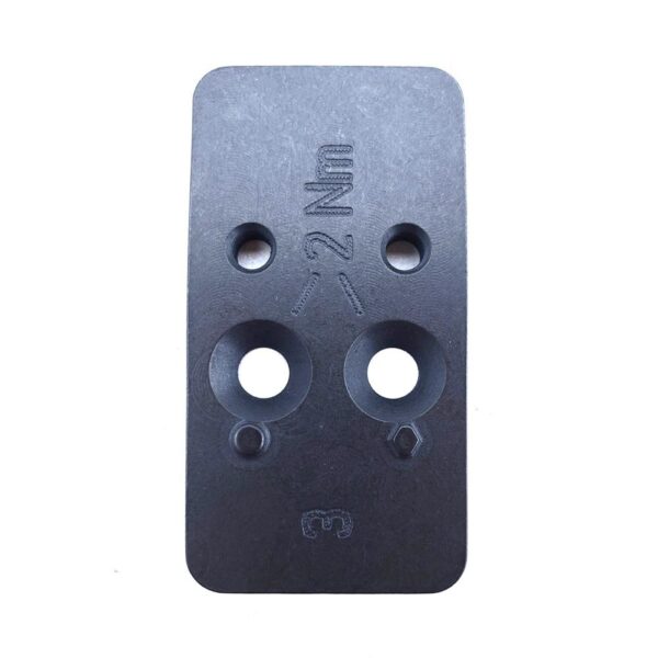 https3A2F2Fmedia.chattanoogashooting.com2Fimages2Fproduct2FHZ502542632FHZ50254263-1 H&K Optics Plate #3 for VP9 Optic Ready Models fits C-More STS2