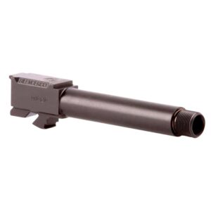 https3A2F2Fmedia.chattanoogashooting.com2Fimages2Fproduct2FIKAC50492FIKAC5049-1 SilencerCo Threaded Barrel for Glock 43 9mm Luger 1/2×28 3.7″ Black (SN Piston NOT Included)