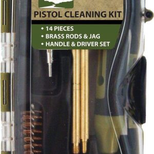 TacShield Sport Ridge 14pc Pistol Cleaning Kit – 40 Cal/10mm Black