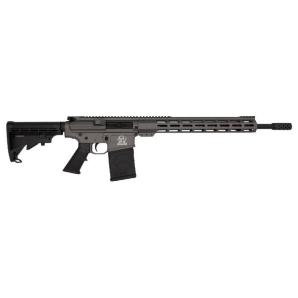 GLFA AR-15 Rifle .308 Win 10rd Magazine 18″ Stainless Barrel 15″ MLOK Rail Tungsten/Nitride Finish