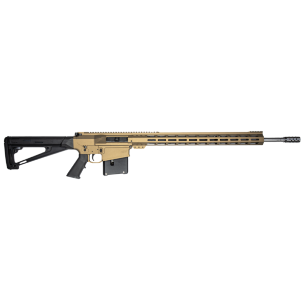 https3A2F2Fmedia.chattanoogashooting.com2Fimages2Fproduct2FIQGL10LA65PRCSSBRZ2FGL10LA65PRCSS2520BRZ GLFA AR Long Action Rifle 6.5 PRC 5rd Magazine 24″ Barrel MLOK Handguard Bronze Cerakote