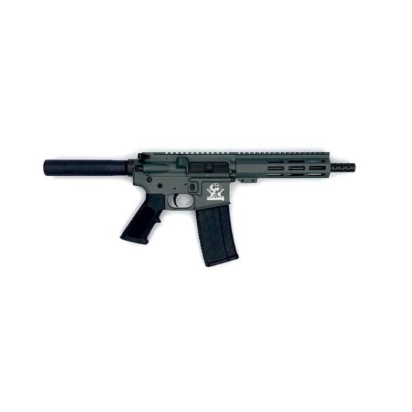 https3A2F2Fmedia.chattanoogashooting.com2Fimages2Fproduct2FIQGL15223PCHG2FIQGL15223PCHG Great Lakes AR-15 Pistol .223 Wylde 30rd Magazine 7.5″ Nitride Barrel Charcoal Green Finish