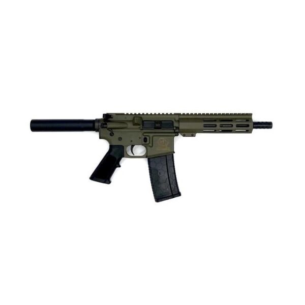 https3A2F2Fmedia.chattanoogashooting.com2Fimages2Fproduct2FIQGL15223PODG2FIQGL15223PODG Great Lakes AR-15 Pistol .223 Wylde 30rd Magazine 7.5″ Nitride Barrel OD Green Finish