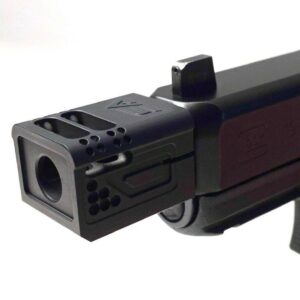 https3A2F2Fmedia.chattanoogashooting.com2Fimages2Fproduct2FIQSAGC92FIQSAGC9 Sylvan Arms 9mm Glock Compensator