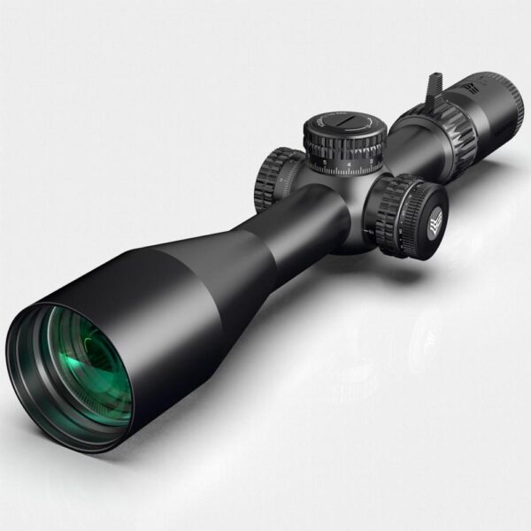Swampfox Warhawk 3-15×50 Rifle Scope FFP RECCE MIL Reticle Black