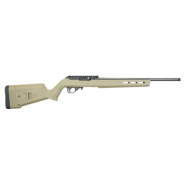 https3A2F2Fmedia.chattanoogashooting.com2Fimages2Fproduct2FIRBRO22HFDE2FIRBRO22HFDE-1 Black Rain Ordnance Hunter Rifle .22 LR 10rd Magazine 18″ Threaded Barrel FDE