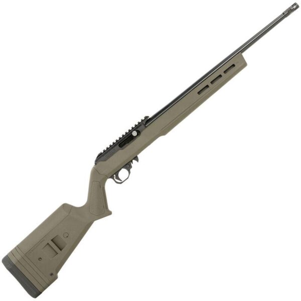 https3A2F2Fmedia.chattanoogashooting.com2Fimages2Fproduct2FIRBRO22HOD2FIRBRO22HOD-1 Black Rain Ordnance Hunter Rifle .22 LR 10rd Magazine 18″ Threaded Barrel OD Green