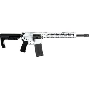 Black Rain Ordnance Spec+ Fusion Rifle 5.56mm 30rd Magazine 16″ Barrel White Battleworn Finish