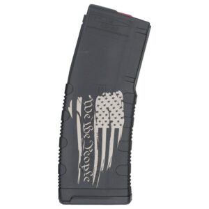 Black Rain Ordnance We The People Tattered Flag Rifle Magazine 5.56×45 NATO 30/rd