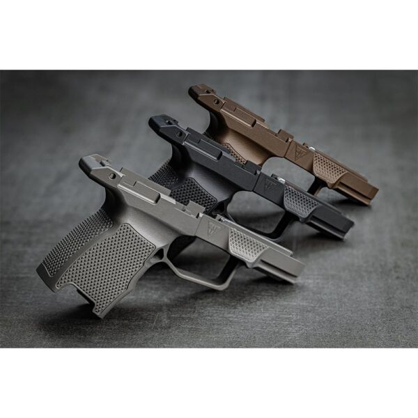 https3A2F2Fmedia.chattanoogashooting.com2Fimages2Fproduct2FJKP365XL12RDTSAB2FJKP365XL12RDTSAB-1 Juggernaut JT P365 Grip Module with Safety and Two 12 XL Base Plates Black