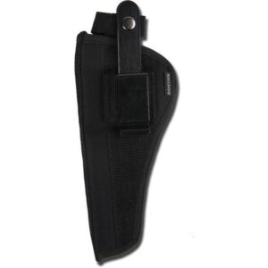 Bulldog Extreme Handgun Holster with Belt Loop and Clip for Revolvers with 5-6.6″ Barrels Black Ambi