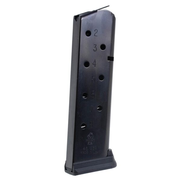 https3A2F2Fmedia.chattanoogashooting.com2Fimages2Fproduct2FKACM4519118B2FKACM4519118B-1 Check-Mate Full Size 1911 Handgun Magazine Black .45 ACP 8/rd