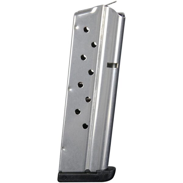 https3A2F2Fmedia.chattanoogashooting.com2Fimages2Fproduct2FKACM919119S2FKACM919119S-1 Check-Mate Full Size 1911 Handgun Magazine Stainless Steel 9mm Luger 9/rd