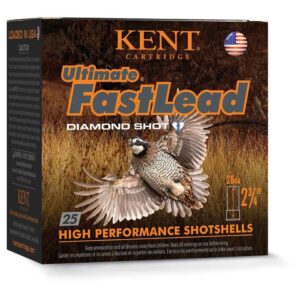 Kent Ultimate FastLead Upland Shotshell 28ga 2-3/4″ 7/8oz 1300 fps #6 25/ct