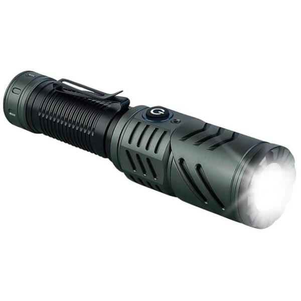 https3A2F2Fmedia.chattanoogashooting.com2Fimages2Fproduct2FKL39342FKL3934 Konus KonusLight-2K Flashlight 1500 Lumen Recharge 2500 Lumen Turbo Rotate