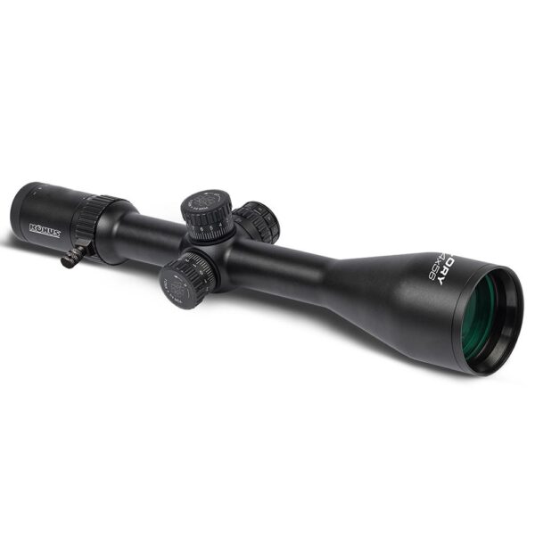 https3A2F2Fmedia.chattanoogashooting.com2Fimages2Fproduct2FKL71892FKL7189-1 Konus Glory Rifle Scope 3-24x56mm FFP 30mm Blue/Red Fine Crosshair Illum