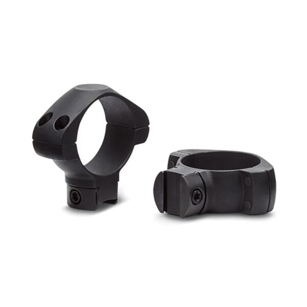 https3A2F2Fmedia.chattanoogashooting.com2Fimages2Fproduct2FKL74172FKL7417-1 Konus 2-Piece Steel Riflescope Rings for Airguns & .22 Rails 1″ Low Black