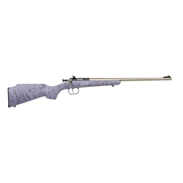 https3A2F2Fmedia.chattanoogashooting.com2Fimages2Fproduct2FKPKSA24452FKPKSA2445-1 Keystone Crickett “My First Rifle” .22 LR Single Shot 16.1″ Barrel Purple with Black Webbing