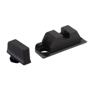 Ameriglo Optic Compatible Sight Set for Glock Gen 5 A-Cut .240″ Front Black