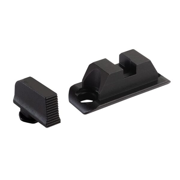 https3A2F2Fmedia.chattanoogashooting.com2Fimages2Fproduct2FKQAC4292FKQAC429-1 Ameriglo Optic Compatible Sight Set for Glock Gen 5 A-Cut .240″ Front Black