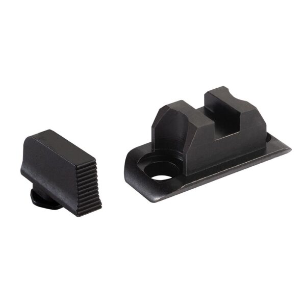 https3A2F2Fmedia.chattanoogashooting.com2Fimages2Fproduct2FKQAC4532FKQAC453-1 Ameriglo Optic Compatible Sight Set for Glock 43X/48 A-Cut Black Front and Back