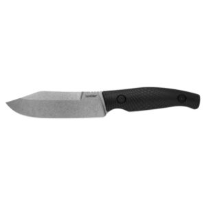 Kershaw Camp 5 Fixed Knife 4-3/4″ Clip Point Blade Black