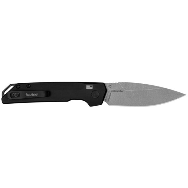 https3A2F2Fmedia.chattanoogashooting.com2Fimages2Fproduct2FKW70382FKW7038-1 Kershaw Launch Iridium Folding Knife 3-2/5″ Spear Point Blade Black