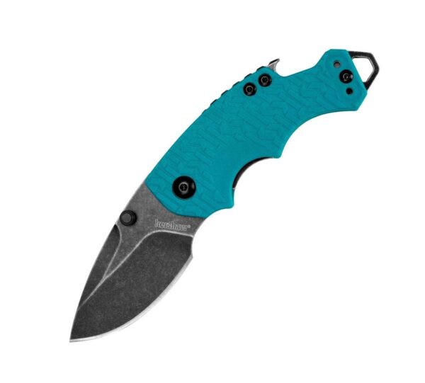 Kershaw Shuffle Knife – Blackwash Finish / Teal