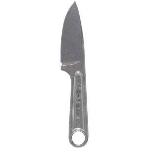 Ka-Bar Forged Wrench Fixed Knife 3″ Drop Point Blade Silver