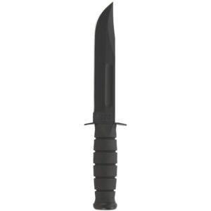 Ka-Bar Ka-Bar Fixed Knife 7″ Clip Point Blade Black with Sheath