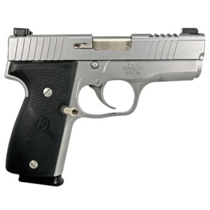 Kahr K9 Limited Edition Cut Out Stainless Steel Slide Handgun 9mm Luger 7rd Magazines 3.6″ Barrel TruGlo Sights