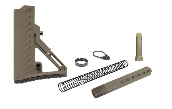 Leapers UTG PRO Model 4 Ops Ready S2 Mil-spec Stock Kit – Flat Dark Earth