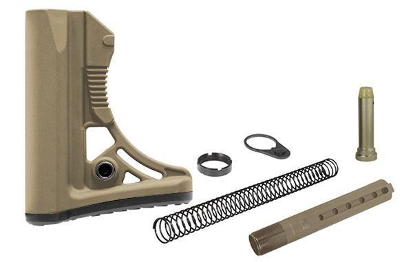Leapers UTG PRO Model 4 Ops Ready S3 Mil-spec Stock Kit – Flat Dark Earth