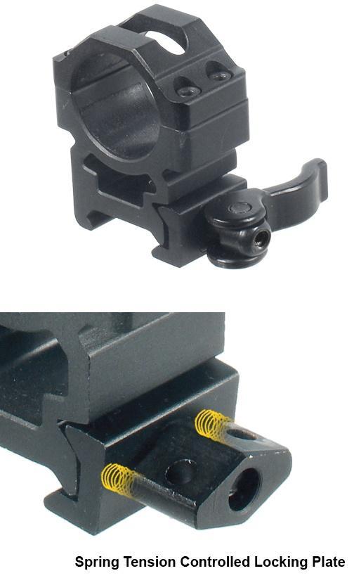 https3A2F2Fmedia.chattanoogashooting.com2Fimages2Fproduct2FLIRQ2W11542FLIRQ2W1154 Leapers UTG 2-Piece Max Strength LE Grade Picatinny Rings – 22mm Width 1″ – Medium