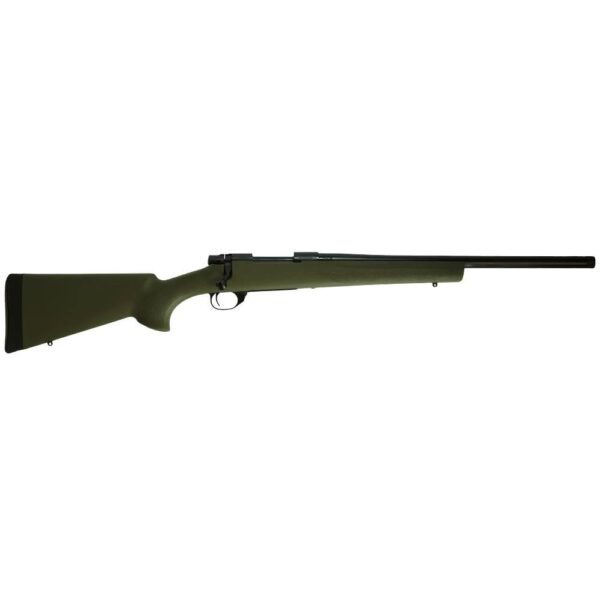 M1500 308 WIN 20"" BL HB 5/8in -24 T/C HOGUE GRN STK Howa M1500 Rifle .308 Win 5rd Magazine 20″ Threaded Barrel Green