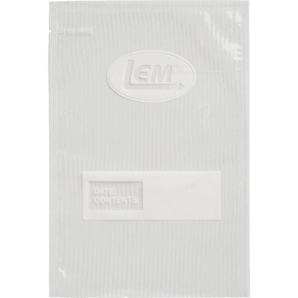 LEM Products MaxVac Quart Vacuum Bags – 8″x12″ 100/ct