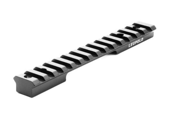 https3A2F2Fmedia.chattanoogashooting.com2Fimages2Fproduct2FLU1752182FLU175218 Leupold 1-Piece Backcountry Cross-Slot Picatinny/Weaver Rail Nosler M48 SA 20 MOA Matte